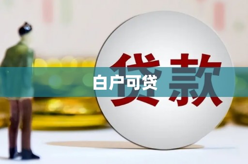 全国白户可贷