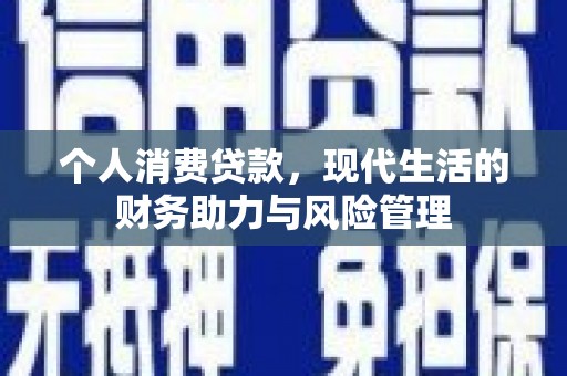 全国个人消费贷款,现代生活的财务助力与风险管理 全国个人消费贷款,现代生活的财务助力与风险管理