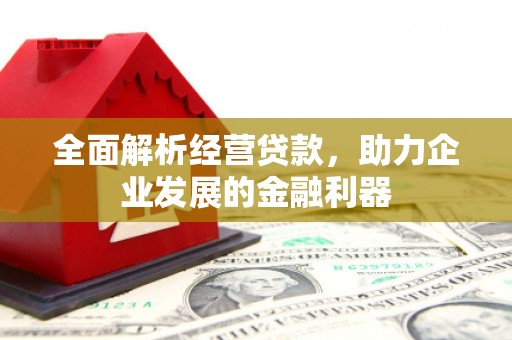 全国全面解析经营贷款，助力企业发展的金融利器