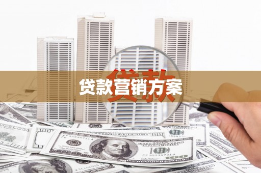 全国贷款营销方案