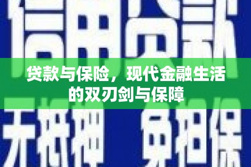 全国贷款与保险，现代金融生活的双刃剑与保障
