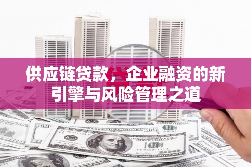 全国供应链贷款，企业融资的新引擎与风险管理之道