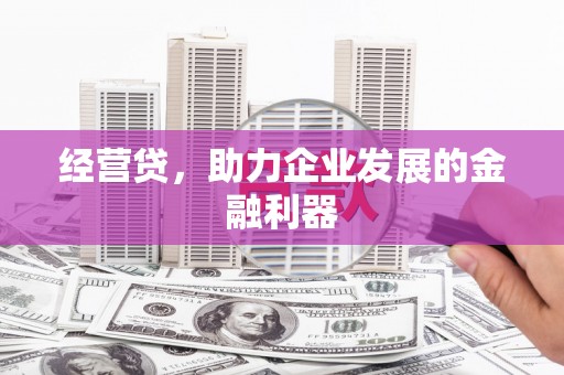 全国经营贷，助力企业发展的金融利器