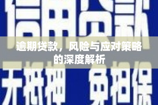 全国逾期贷款，风险与应对策略的深度解析
