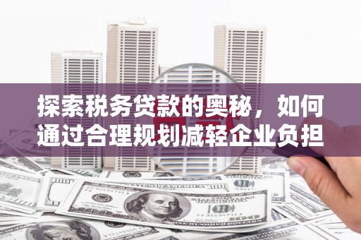 全国探索税务贷款的奥秘，如何通过合理规划减轻企业负担