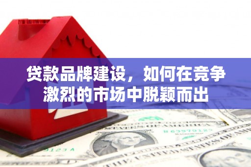 全国贷款品牌建设，如何在竞争激烈的市场中脱颖而出