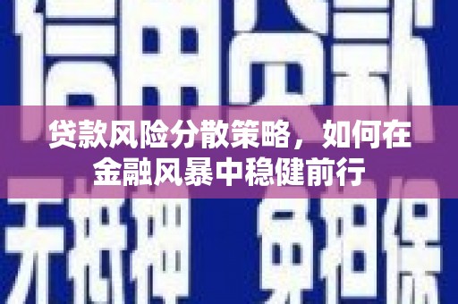 全国贷款风险分散策略，如何在金融风暴中稳健前行