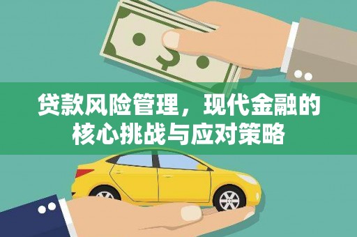 全国贷款风险管理，现代金融的核心挑战与应对策略