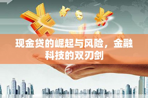 全国现金贷的崛起与风险，金融科技的双刃剑
