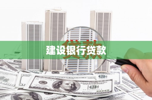 全国建设银行贷款