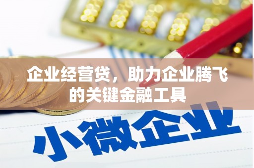 全国企业经营贷，助力企业腾飞的关键金融工具