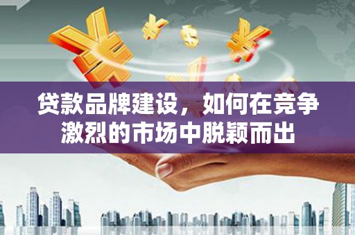 全国贷款品牌建设，如何在竞争激烈的市场中脱颖而出