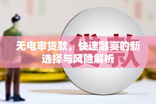 全国无电审贷款，快速融资的新选择与风险解析
