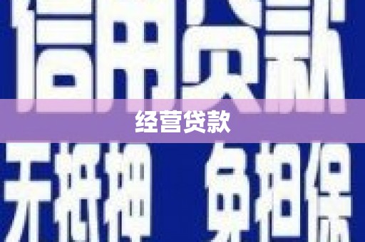 全国经营贷款