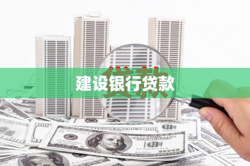 全国建设银行贷款