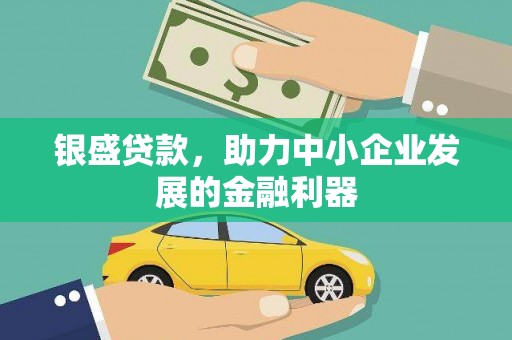 全国银盛贷款，助力中小企业发展的金融利器