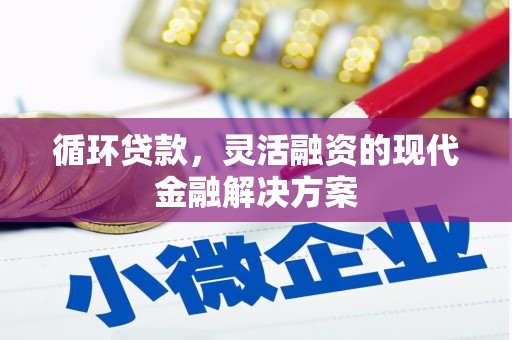 全国循环贷款，灵活融资的现代金融解决方案