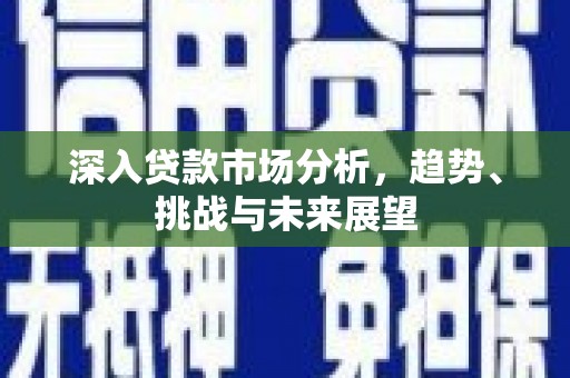 全国深入贷款市场分析，趋势、挑战与未来展望