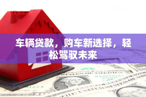 全国车辆贷款，购车新选择，轻松驾驭未来