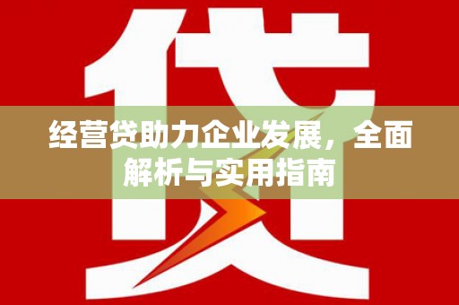全国经营贷助力企业发展，全面解析与实用指南
