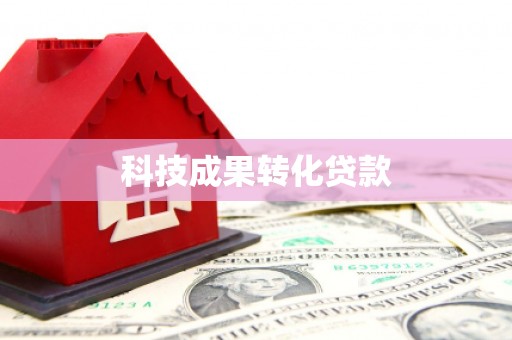 全国科技成果转化贷款