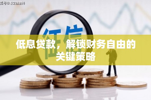 全国低息贷款，解锁财务自由的关键策略