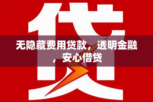 全国无隐藏费用贷款，透明金融，安心借贷