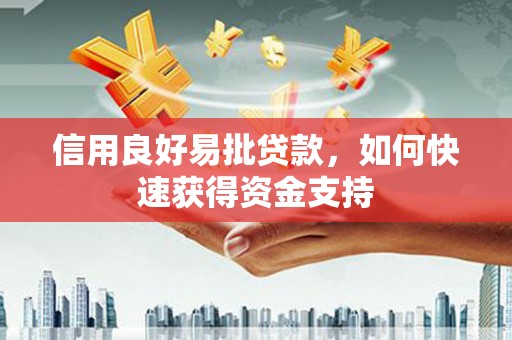全国信用良好易批贷款，如何快速获得资金支持