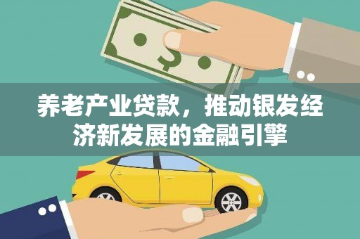 全国养老产业贷款，推动银发经济新发展的金融引擎