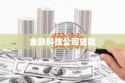 全国金融科技公司贷款