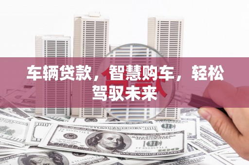 全国车辆贷款，智慧购车，轻松驾驭未来