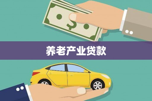 全国养老产业贷款