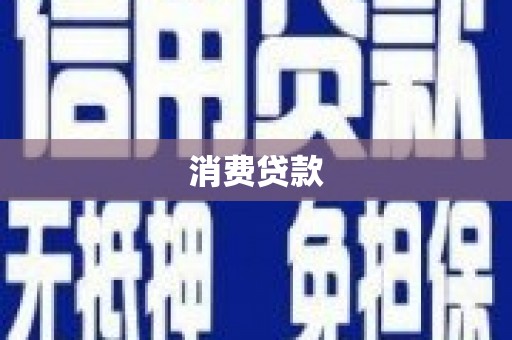 全国消费贷款