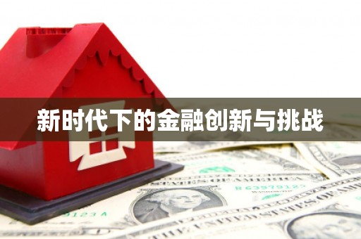 全国新时代下的金融创新与挑战 全国新时代下的金融创新与挑战