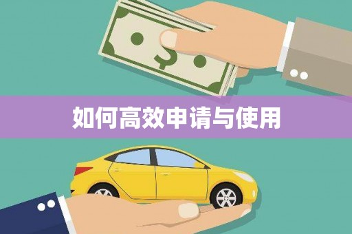 全国如何高效申请与使用