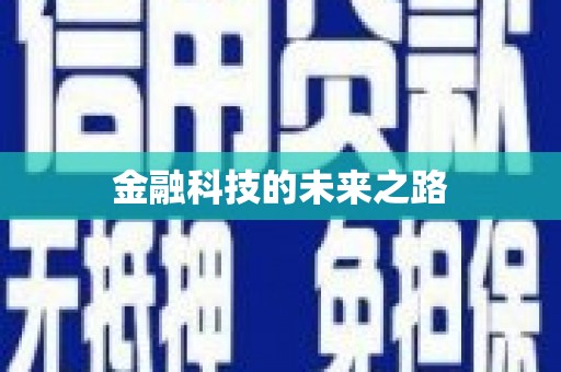 全国金融科技的未来之路