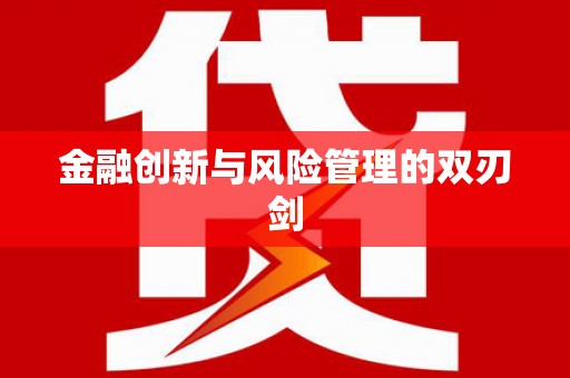全国金融创新与风险管理的双刃剑